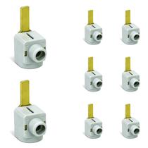 8 Conector Steck 1 Polo 80A Para Barramento 25mm 440V 8 Conector Steck 1 Polo 80A Para Barramento 25mm 440V
