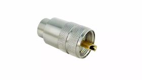 8 Conector Uhf Macho Cabo Rg213 Redutor Rg58 Px Vhf Uhf Dual