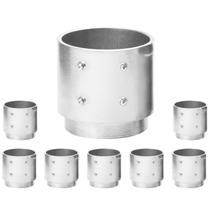 8 Conector Unidute Cônico Sieg Medida 3 Em Alumínio