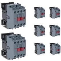 8 Contator Steck SK112A10M 12A 690V 3 Polos 1NA 220VCA