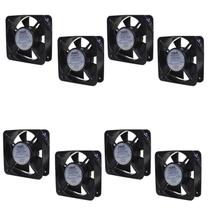 8 Coolers Para Painel 220vca Rolamento Esfera Metaltex