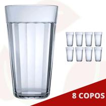 8 Copo Americano Long Drink Nadir 345ML Caipirinha Chopp 8 Copo Americano Long Drink Nadir 345ML Caipirinha Chopp