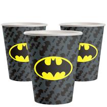 8 Copos Batman Festa De Aniversário 200 ML