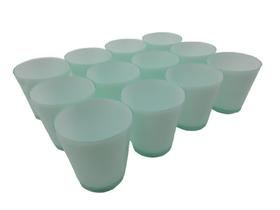8 Copos Bicolores Cozinha Suco Conjunto de Copos Preto com Branco