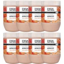 8 Creme Esfoliante Forte Abrasão Apricot 650g D'agua Natural