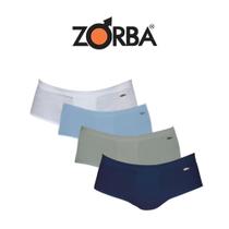 8 Cuecas Zorba Masculina Adulto Com Abertura Intima Em Algodão Cotton