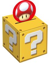 8 Decoração Caixa Pop Up Super Mario Festa Aniversário