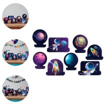 8 Display De Mesa Decoração Astronauta Festa Aniversario 8 Display De Mesa Decoração Astronauta Festa Aniversario
