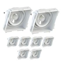 8 Embutido No Frame Ar70 Quadrado Recuado Save Energy 8 Embutido No Frame Ar70 Quadrado Recuado Save Energy