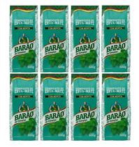 8 Erva Mate Chimarrão BARÃO MENTA COMPOSTA 500g