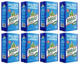 8 Erva Mate Chimarrão BARÃO MOÍDA GROSSA VÁCUO 1Kg 8 Erva Mate Chimarrão BARÃO MOÍDA GROSSA VÁCUO 1Kg
