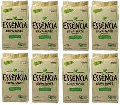 8 Erva Mate Chimarrão ESSENCIA ORGÂNICA Vácuo Sem Açúcar 1Kg