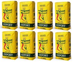 8 Erva Mate Chimarrão REI VERDE EXPORT TRADICIONAL 500g
