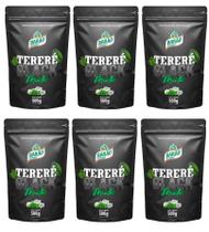 8 Erva Mate Tereré BARÃO MENTA BLACK Sem Glúten 500 g