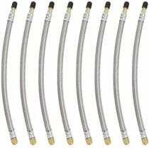 8 Extensão Flexível Malha De Aço 210Mm Bico De Roda