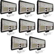 8 Faróis de milha auxiliar LED 252W LE-6728 trator caminhão 8 Faróis de milha auxiliar LED 252W LE-6728 trator caminhão
