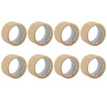 8 Fitas Adesiva 3m P/ Empacotamento Transparente 48mm 5m