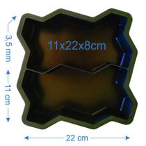 8 Forma De Piso Paver Bloquete 16 Faces 8cm