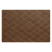 8 Jogo Americano Kori Caramelo Impermeável Pvc Imita Couro