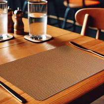 8 Jogo Americano PVC Antiderrapante Resistente New Flex Ca