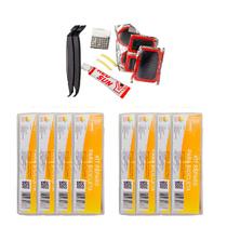 8 Kit Ferramenta De Reparo Remenda Pneu Câmara Bicicleta 8 Kit Ferramenta De Reparo Remenda Pneu Câmara Bicicleta