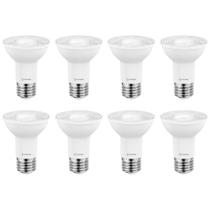 8 Lâmpada Led Par20 5,5w Bivolt E27 2700k Luz Amarela Ledvance