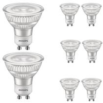 8 Lâmpadas Led Bivolt 4.8w Philips Dicroica Luz Quente Gu10