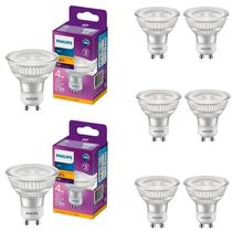 8 Lâmpadas Led Dicroica 4w Philips GU10 2700k 350lm Bivolt