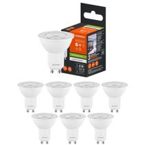 8 Lâmpadas Par16 Ho Ledvance 6w 4000k Luz Neutra 550lm Gu10
