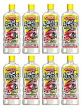 8 Lava Autos Com Cera Luxcar 500ml - Lava E Encera