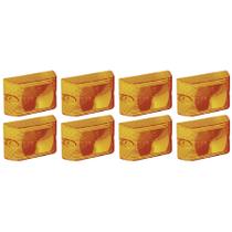 8 Lente Lanterna Lateral Retangular Carreta Furgao Gf0030