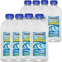 8 Litros Água Desmineralizada Deionizada RadnaQ Uso em Baterias Radiadores Máquinas e Ferramentas