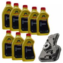 8 Litros Óleo Dexron 6 e Filtro Câmbio Automâtico Cobalt e Spin 2017 em Diante 8 Litros Óleo Dexron 6 e Filtro Câmbio Automâtico Cobalt e Spin 2017 em Diante