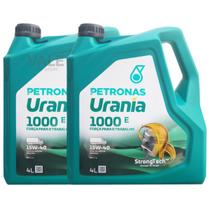 8 Litros Óleo Urania 1000E Petronas 15w-40 Mineral Para Diesel Pesados StrongTech 8 Litros Óleo Urania 1000E Petronas 15w-40 Mineral Para Diesel Pesados StrongTech