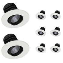 8 Luminária Led Embutir 10.5w StyliD Philips 3000k Dim 220v 8 Luminária Led Embutir 10.5w StyliD Philips 3000k Dim 220v