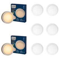 8 Luminária Plafon Led 12w Sobrepor 3000k Quente Bivolt Red 8 Luminária Plafon Led 12w Sobrepor 3000k Quente Bivolt Red