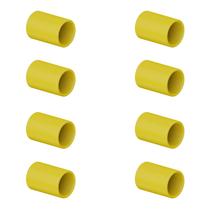 8 Luvas PVC De Pressão Tigre 1/2" 20mm Para Conduíte