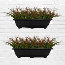 8 Maços folhagem artificial planta artificial para um Muro Inglês jardim vertical e parede verde - DE27065 8 Maços folhagem artificial planta artificial para um Muro Inglês jardim vertical e parede verde - DE27065