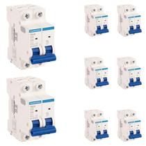 8 Mini Disjuntores 63 Amperes Bipolar Tramontina Curva C 8 Mini Disjuntores 63 Amperes Bipolar Tramontina Curva C