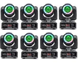 8 Mini Moving Farol Beam 60w 2in1 Effect Color Beam Led 6