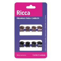 8 Mini Prendedor Ricca