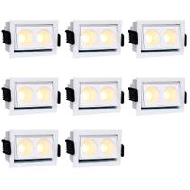 8 Mini Spot Downlight Direcionável Embutir Pontual Bet94 8 Mini Spot Downlight Direcionável Embutir Pontual Bet94