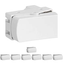 8 Módulo Interruptor Simples Linha Miluz 10a Schneider 10 A 250 V Branco 8 Módulo Interruptor Simples Linha Miluz 10a Schneider 10 A 250 V Branco