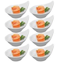 8 Molheiras Finger Food Gota 49ml 100% Melamina Gourmet Mix