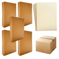 8 Pacotes Papel A4 Sulfite 4000 Folhas Resma Reciclado NFe