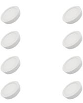 8 Painel Plafon Sobrepor 18w Branco Frio Bivolt Ourolux