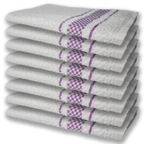 8 Panos De Prato Atoalhado Felpudo 370g/m² Premium Roxo 8 Panos De Prato Atoalhado Felpudo 370g/m² Premium Roxo