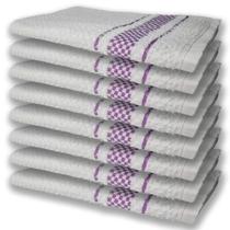 8 Panos De Prato Atoalhado Felpudo 370G/M² Premium Roxo 8 Panos De Prato Atoalhado Felpudo 370G/M² Premium Roxo