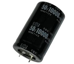 8 PÇS CAPACITOR ELETROLITICO 10000X50V - 10000UF X 50V - 105º GRAUS