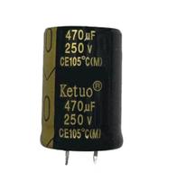 8 PÇS CAPACITOR ELETROLITICO 470X250V - 470UF X 250V 105º